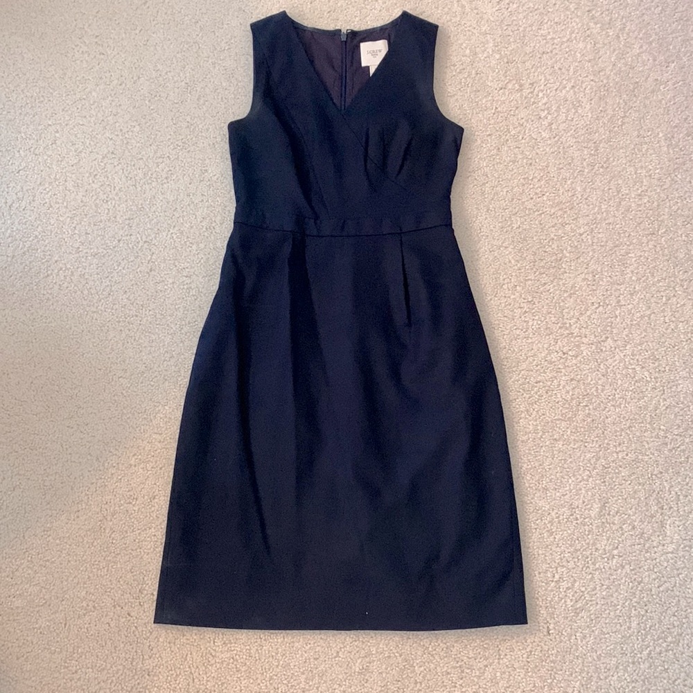 J.Crew Suiting Navy Dress, Size 0